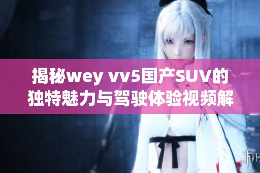 揭秘wey vv5国产SUV的独特魅力与驾驶体验视频解析