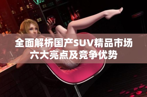 全面解析国产SUV精品市场六大亮点及竞争优势