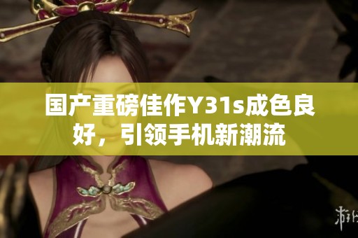国产重磅佳作Y31s成色良好，引领手机新潮流