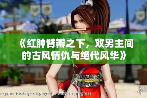 《红肿臂瓣之下，双男主间的古风情仇与绝代风华》
