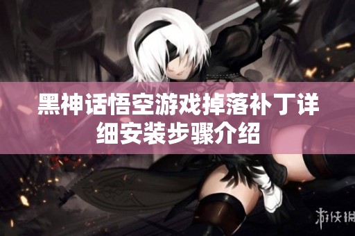 黑神话悟空游戏掉落补丁详细安装步骤介绍