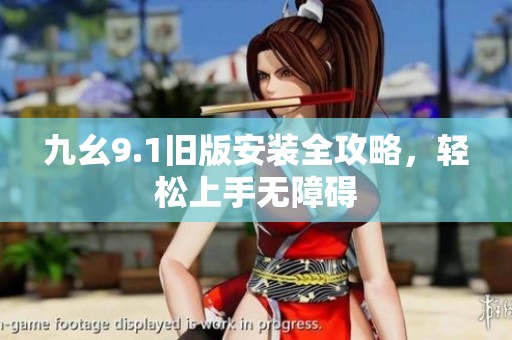 九幺9.1旧版安装全攻略，轻松上手无障碍