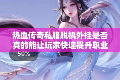 热血传奇私服脱机外挂是否真的能让玩家快速提升职业实力