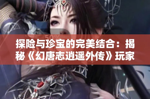 探险与珍宝的完美结合：揭秘《幻唐志逍遥外传》玩家热爱的登高探宝活动