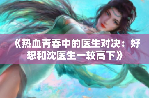 《热血青春中的医生对决：好想和沈医生一较高下》