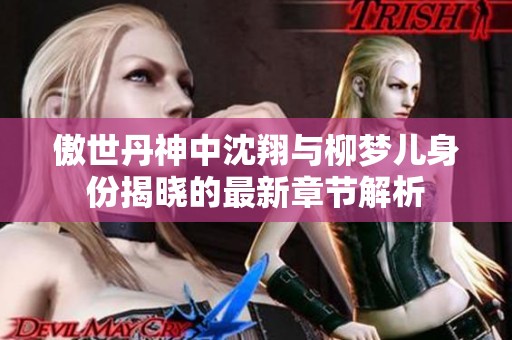 傲世丹神中沈翔与柳梦儿身份揭晓的最新章节解析