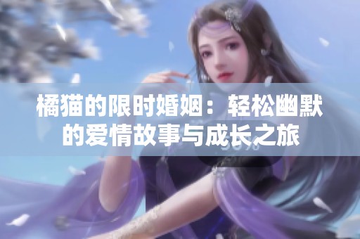 橘猫的限时婚姻：轻松幽默的爱情故事与成长之旅