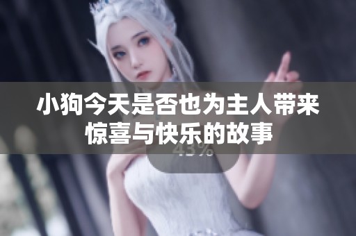 小狗今天是否也为主人带来惊喜与快乐的故事