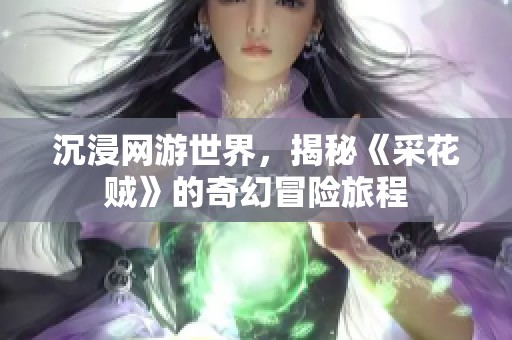 沉浸网游世界，揭秘《采花贼》的奇幻冒险旅程