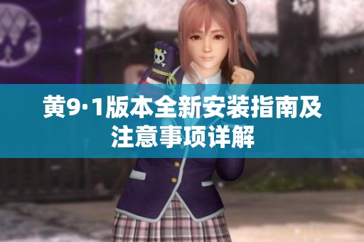 黄9·1版本全新安装指南及注意事项详解
