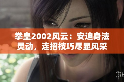 拳皇2002风云：安迪身法灵动，连招技巧尽显风采