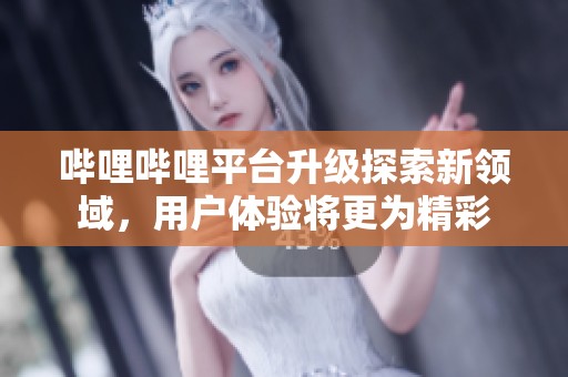 哔哩哔哩平台升级探索新领域，用户体验将更为精彩