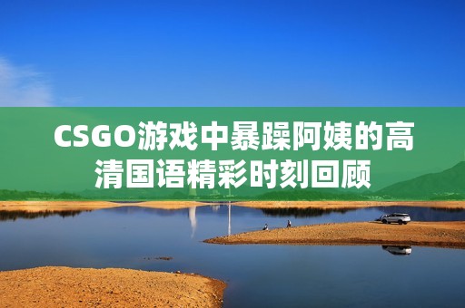 CSGO游戏中暴躁阿姨的高清国语精彩时刻回顾