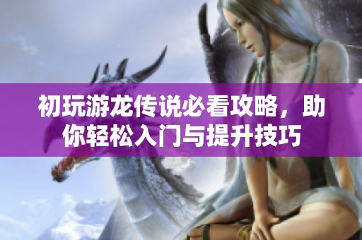 初玩游龙传说必看攻略，助你轻松入门与提升技巧