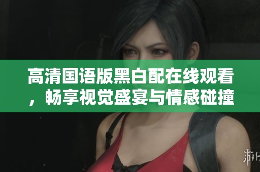 高清国语版黑白配在线观看，畅享视觉盛宴与情感碰撞