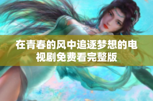 在青春的风中追逐梦想的电视剧免费看完整版