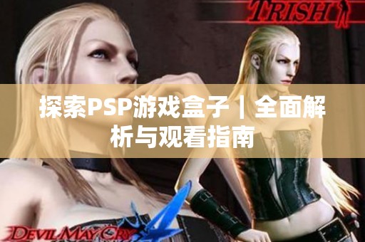 探索PSP游戏盒子｜全面解析与观看指南