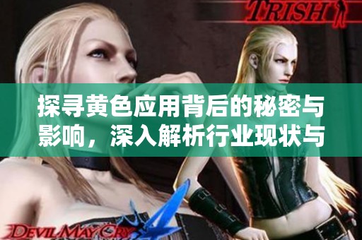 探寻黄色应用背后的秘密与影响，深入解析行业现状与未来趋势