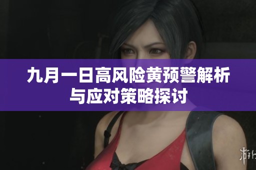 九月一日高风险黄预警解析与应对策略探讨