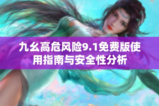 九幺高危风险9.1免费版使用指南与安全性分析