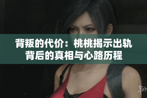 背叛的代价：桃桃揭示出轨背后的真相与心路历程