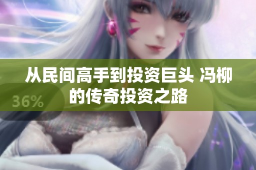 从民间高手到投资巨头 冯柳的传奇投资之路