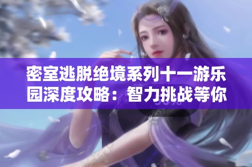 密室逃脱绝境系列十一游乐园深度攻略：智力挑战等你来体验