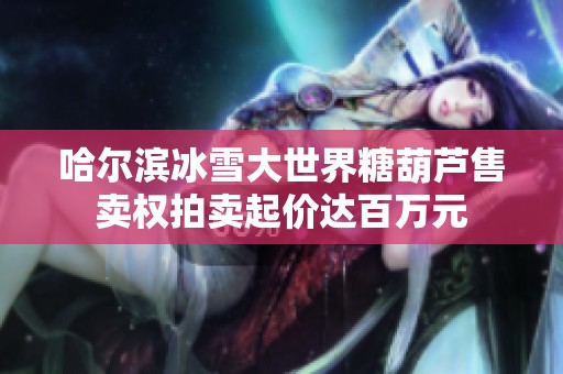 哈尔滨冰雪大世界糖葫芦售卖权拍卖起价达百万元
