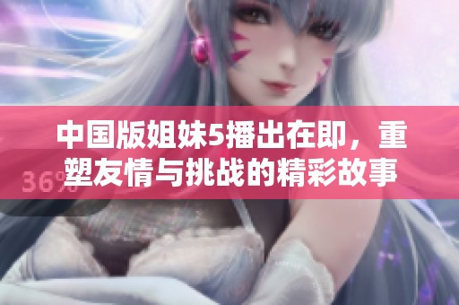 中国版姐妹5播出在即，重塑友情与挑战的精彩故事
