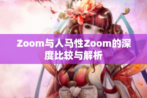 Zoom与人马性Zoom的深度比较与解析