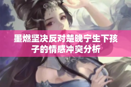 墨燃坚决反对楚晚宁生下孩子的情感冲突分析