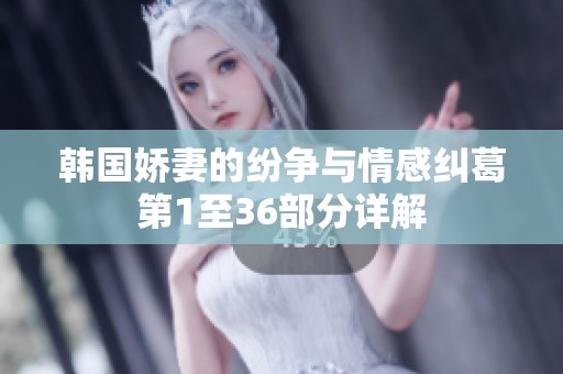 韩国娇妻的纷争与情感纠葛第1至36部分详解