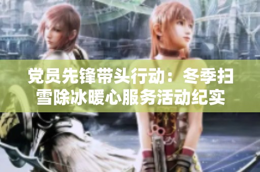 党员先锋带头行动：冬季扫雪除冰暖心服务活动纪实