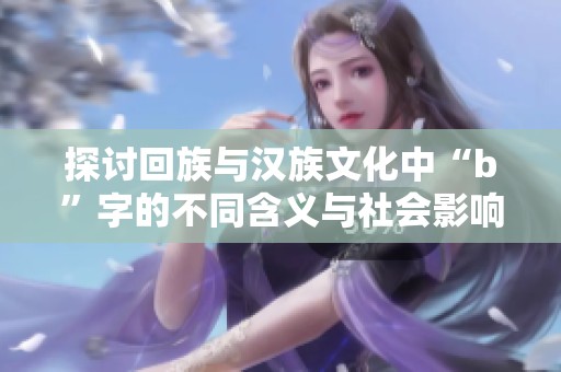 探讨回族与汉族文化中“b”字的不同含义与社会影响