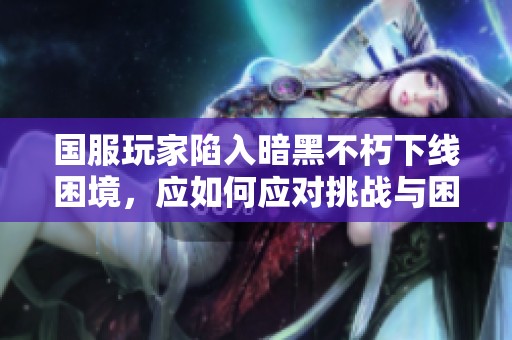 国服玩家陷入暗黑不朽下线困境，应如何应对挑战与困惑
