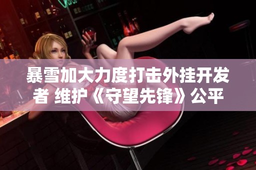 暴雪加大力度打击外挂开发者 维护《守望先锋》公平竞争环境