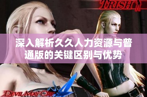 深入解析久久人力资源与普通版的关键区别与优势