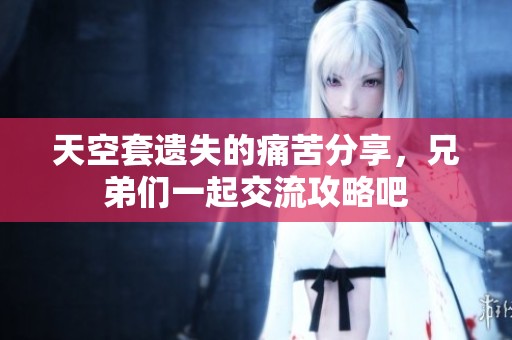 天空套遗失的痛苦分享，兄弟们一起交流攻略吧