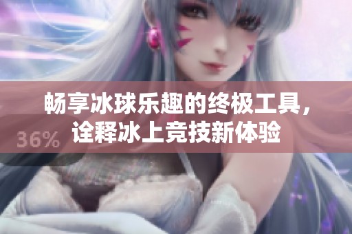 畅享冰球乐趣的终极工具，诠释冰上竞技新体验