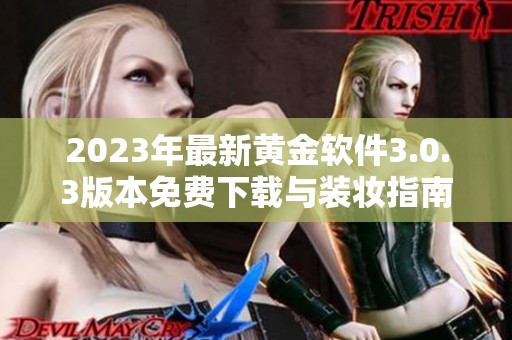 2023年最新黄金软件3.0.3版本免费下载与装妆指南