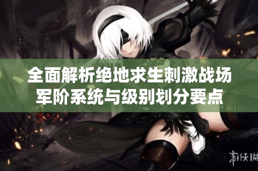 全面解析绝地求生刺激战场军阶系统与级别划分要点