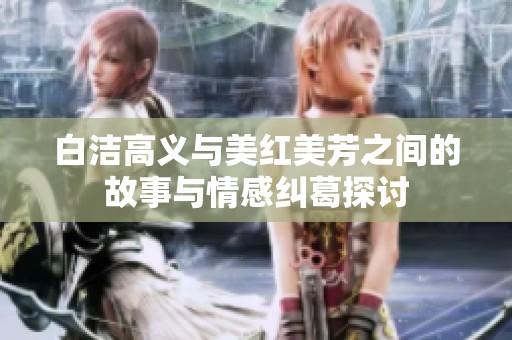 白洁高义与美红美芳之间的故事与情感纠葛探讨