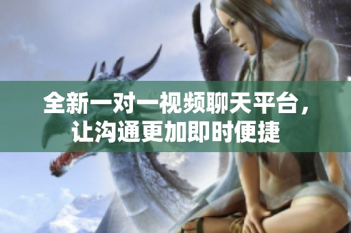 全新一对一视频聊天平台，让沟通更加即时便捷