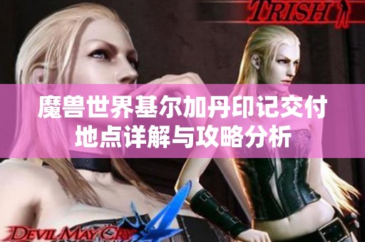 魔兽世界基尔加丹印记交付地点详解与攻略分析