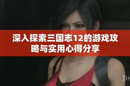深入探索三国志12的游戏攻略与实用心得分享