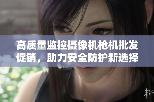 高质量监控摄像机枪机批发促销，助力安全防护新选择