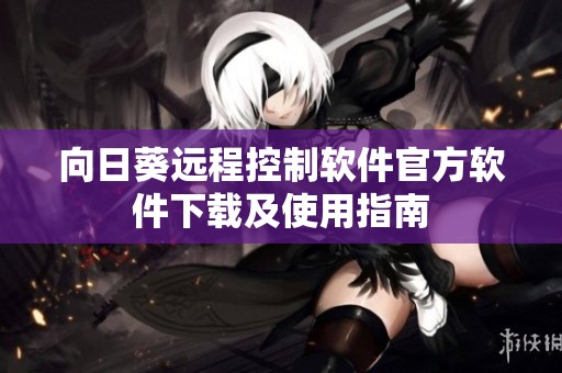 向日葵远程控制软件官方软件下载及使用指南
