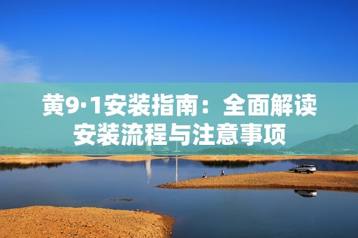 黄9·1安装指南：全面解读安装流程与注意事项