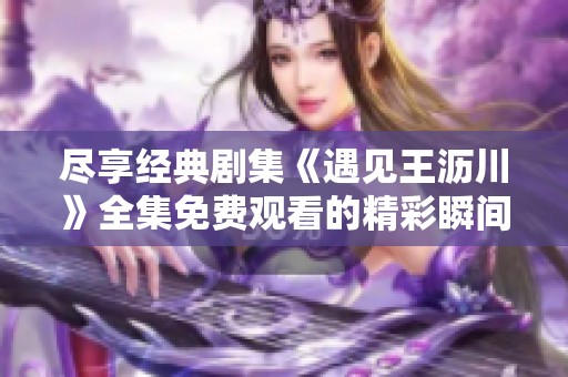 尽享经典剧集《遇见王沥川》全集免费观看的精彩瞬间