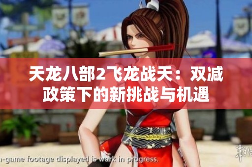 天龙八部2飞龙战天：双减政策下的新挑战与机遇